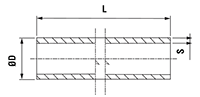 3 to 8 Inch (in) Nominal Diameter Compressed Air Aluminum Pipes - 2