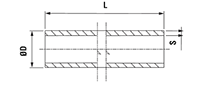 3/4 to 2-1/2 Inch (in) Nominal Diameter Aluminum Compressed Air Pipes - 2